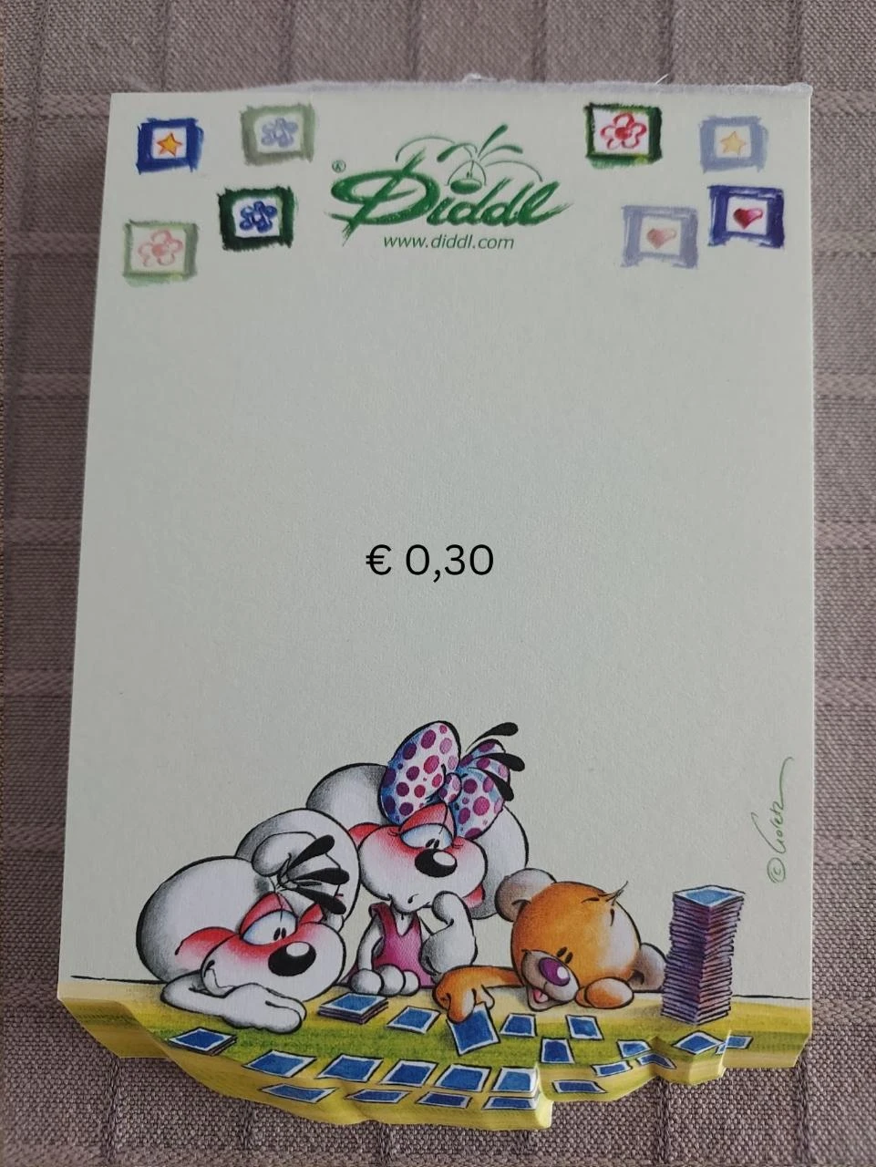 * Diddl relief blaadje 30 *